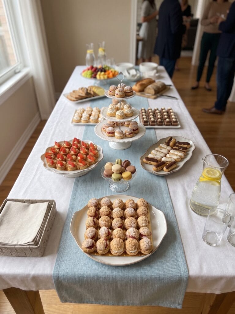 plateau de patisseries traiteur leclerc